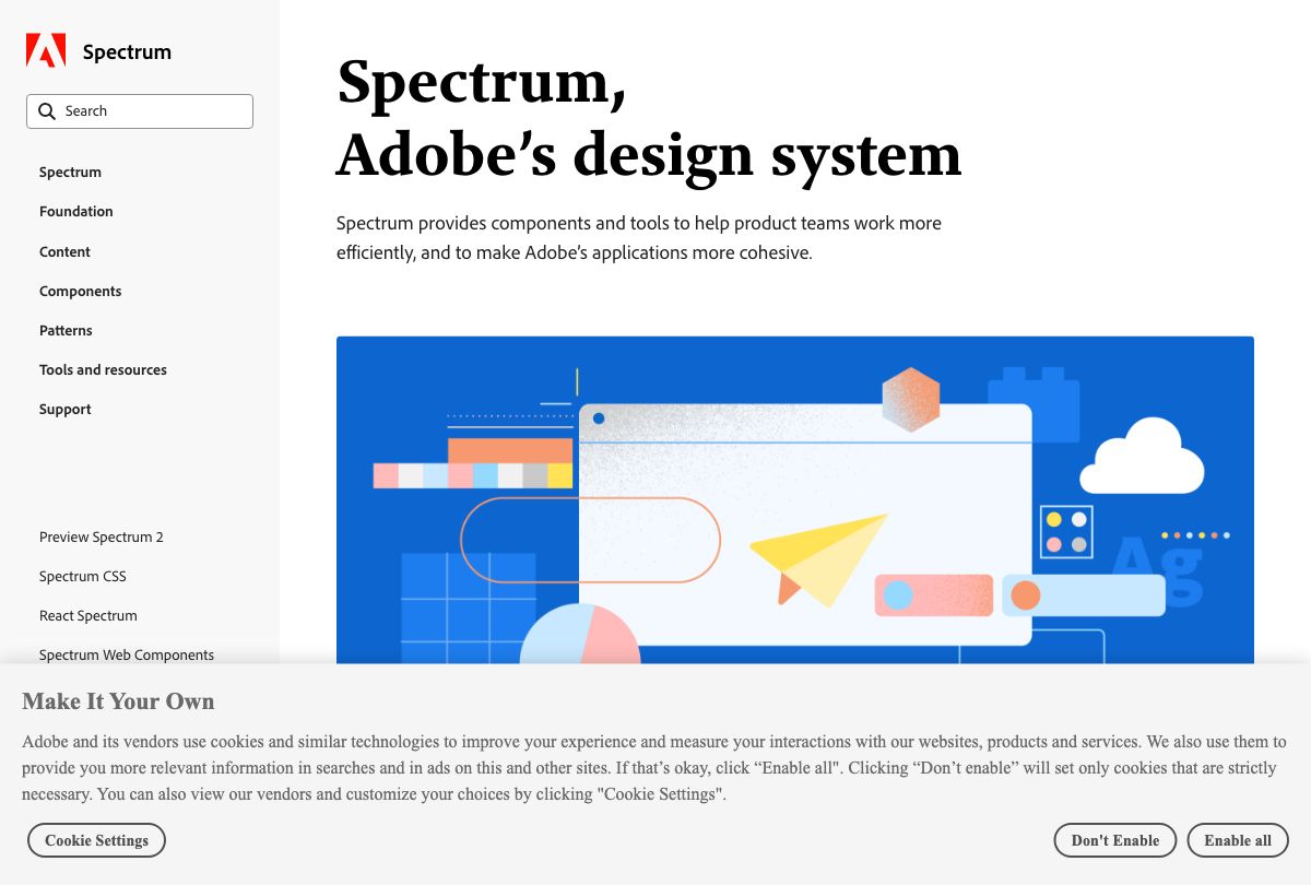 adobe-spectrum | design system