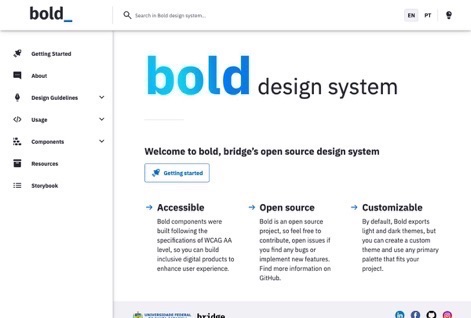 bold | design system