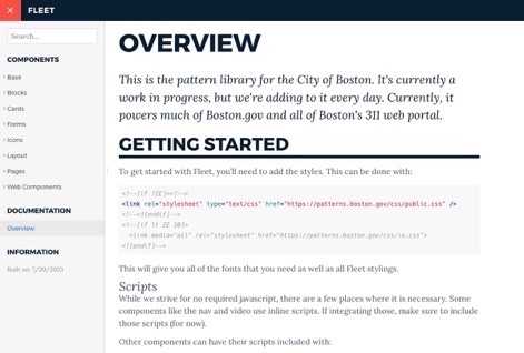 boston | design system