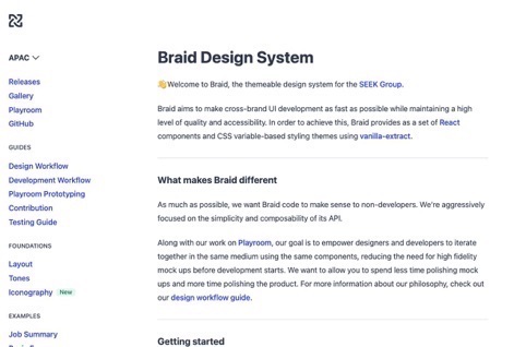 braid | design system