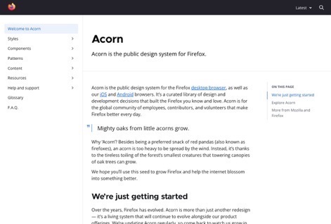 firefox | design system