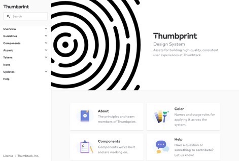 thumbprint | design system