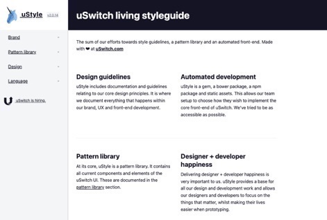 uswitch | design system